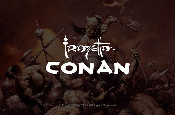 Frazetta x Conan logo