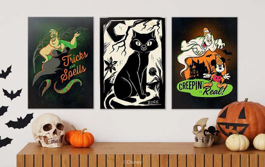 New Disney art is here to spook you!