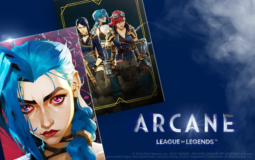 From Piltover to your walls: new Arcane art!