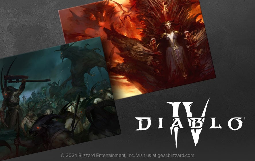 All hell will break loose with new Diablo IV art