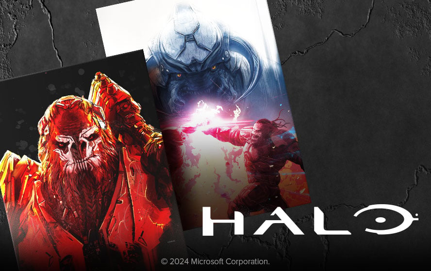 HALO: Rise of Atriox collection soon on Displate