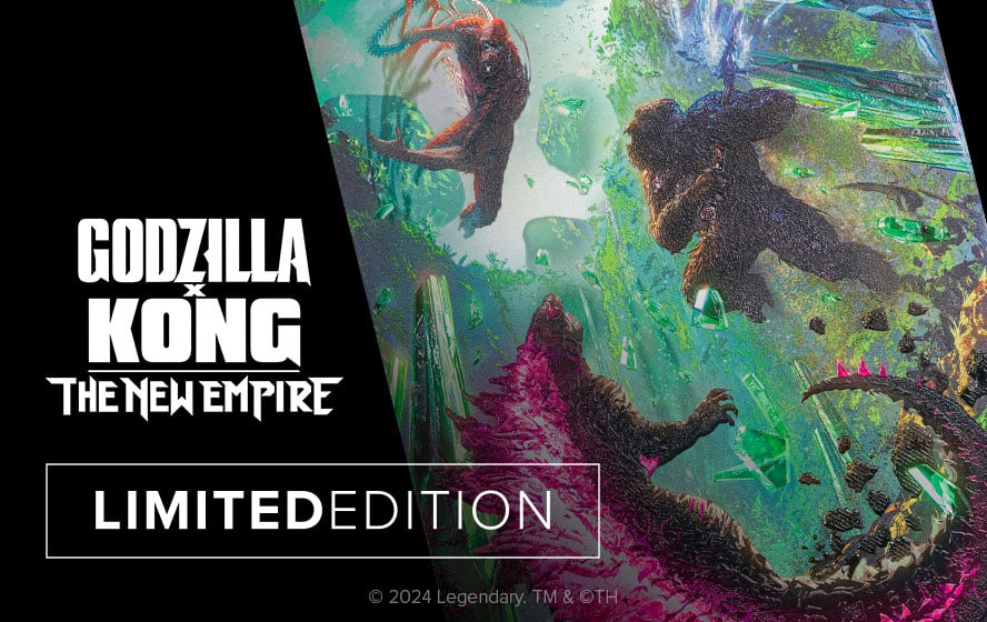 Godzilla x Kong in Limited Edition!
