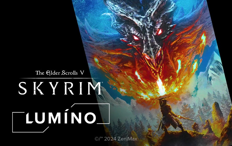 New Lumino lights up with official Skyrim art!