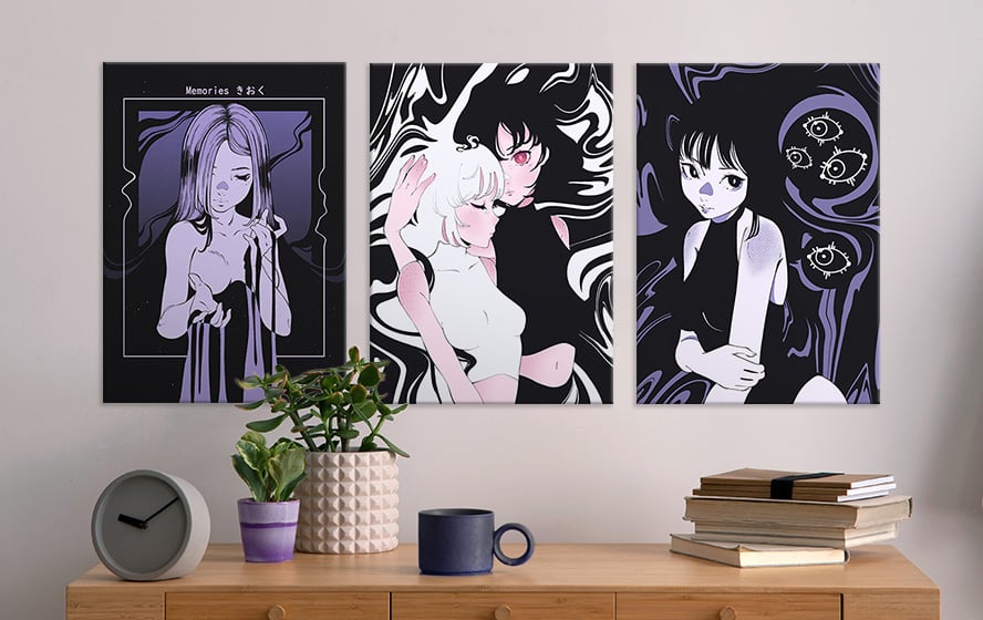 Seeing purple? Discover new art from Angelscape!