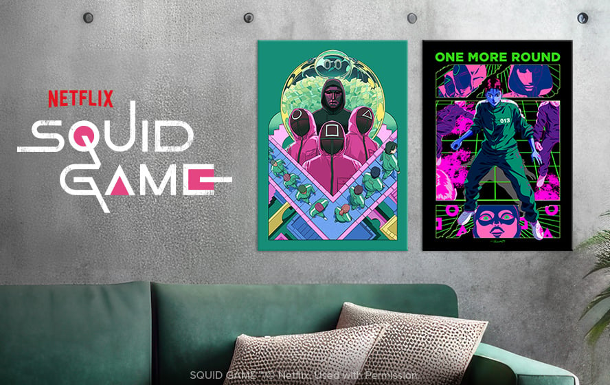 New Squid Game collection, here to test your wall