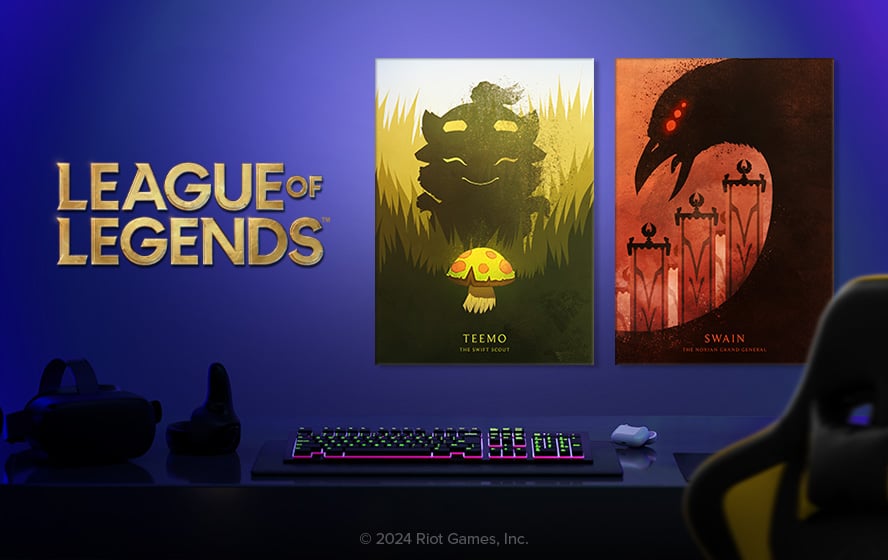 Get all-new minimalist League of Legend artwork