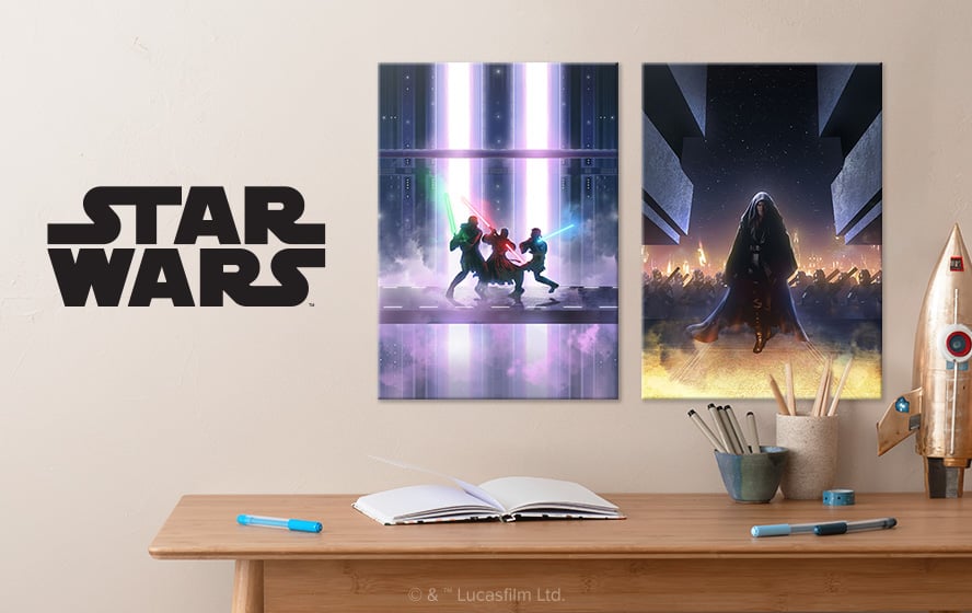 Epic Star Wars™ battles on new exclusive posters!