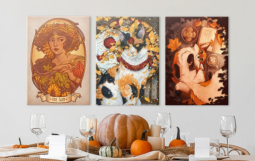 Fall into Autumn with our new Displate picks!