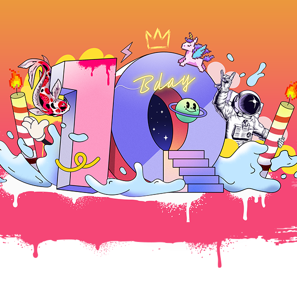 Collector, Displate turns 10! Join the celebration! Displate